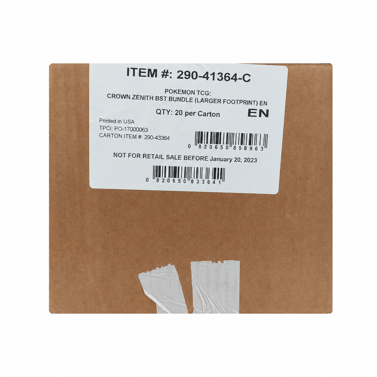 Crown Zenith Booster Bundle Case - SWSH: Crown Zenith (CRZ)